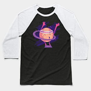 Planet Hula Hoop Baseball T-Shirt